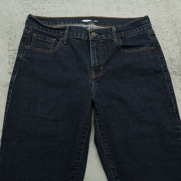 Old Navy Jeans Women's Size 10 Long Blue Mid-Rise Original Skinny 31" Inseam - Picture 12 of 16